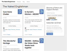 Tablet Screenshot of nakedenglishman.co.uk